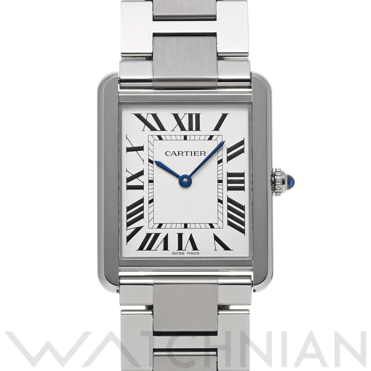 カルティエ タンク ソロ LM W5200014 シルバー メンズ 時計 【中古】【wristwatch】
