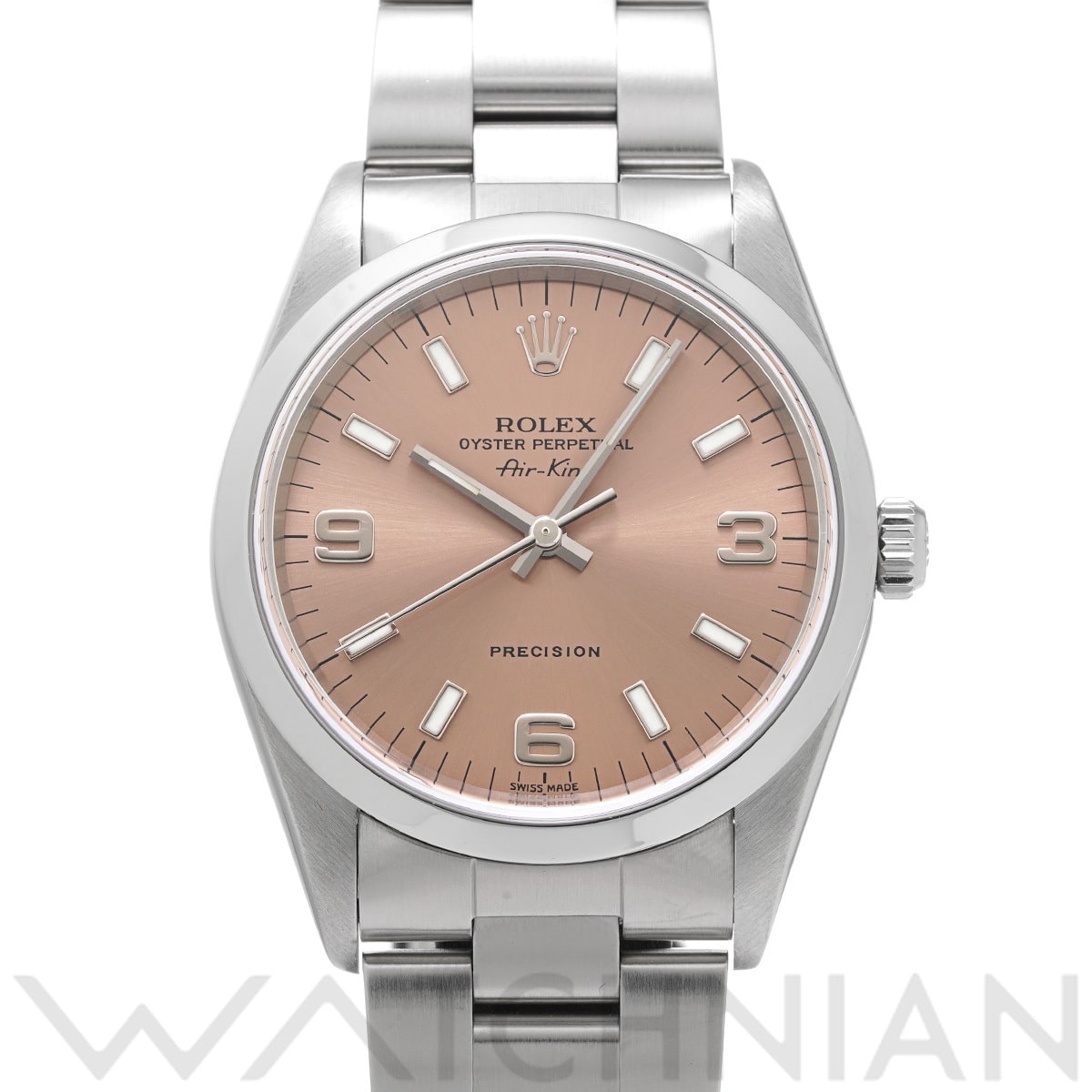 ロレックス エアキング 14000 ピンク メンズ 時計 【中古】【wristwatch】