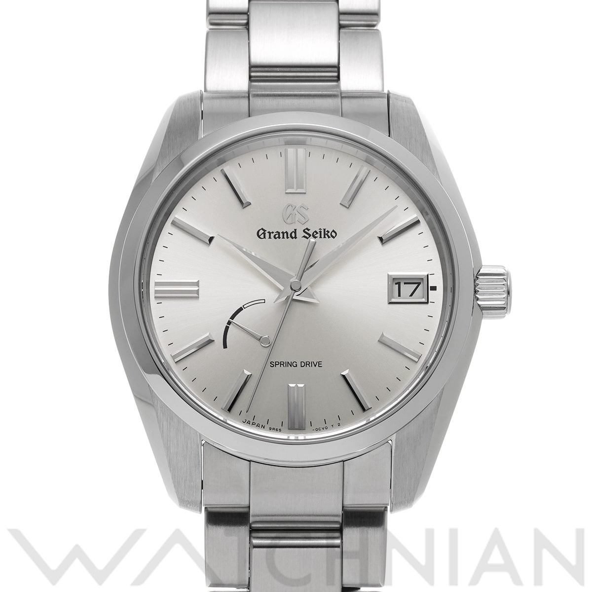 グランドセイコー ヘリテージコレクション スプリングドライブ SBGA437 シルバー メンズ 時計 【中古】【wristwatch】