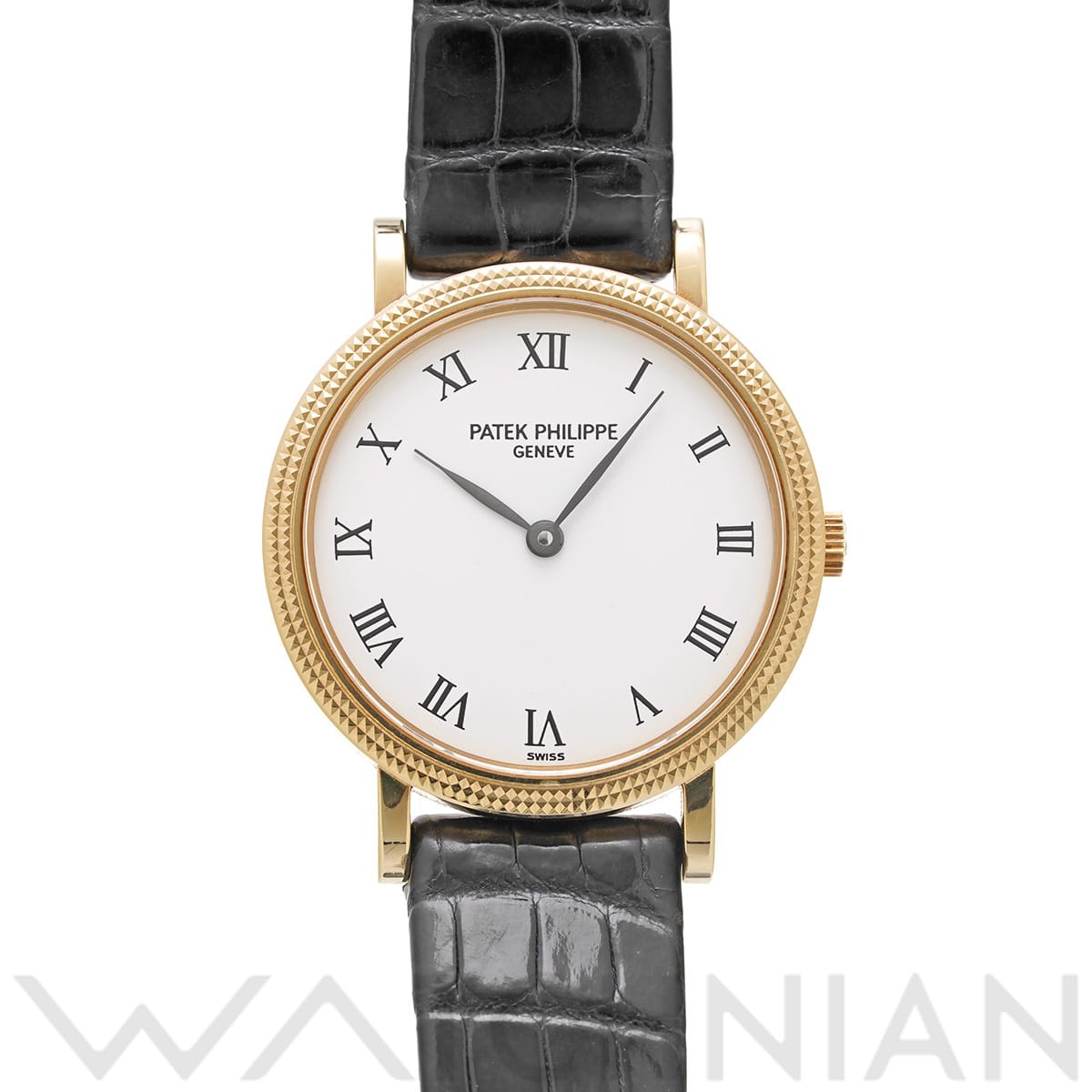 パテック フィリップ カラトラバ 4819 ホワイト レディース 時計 【中古】【wristwatch】
