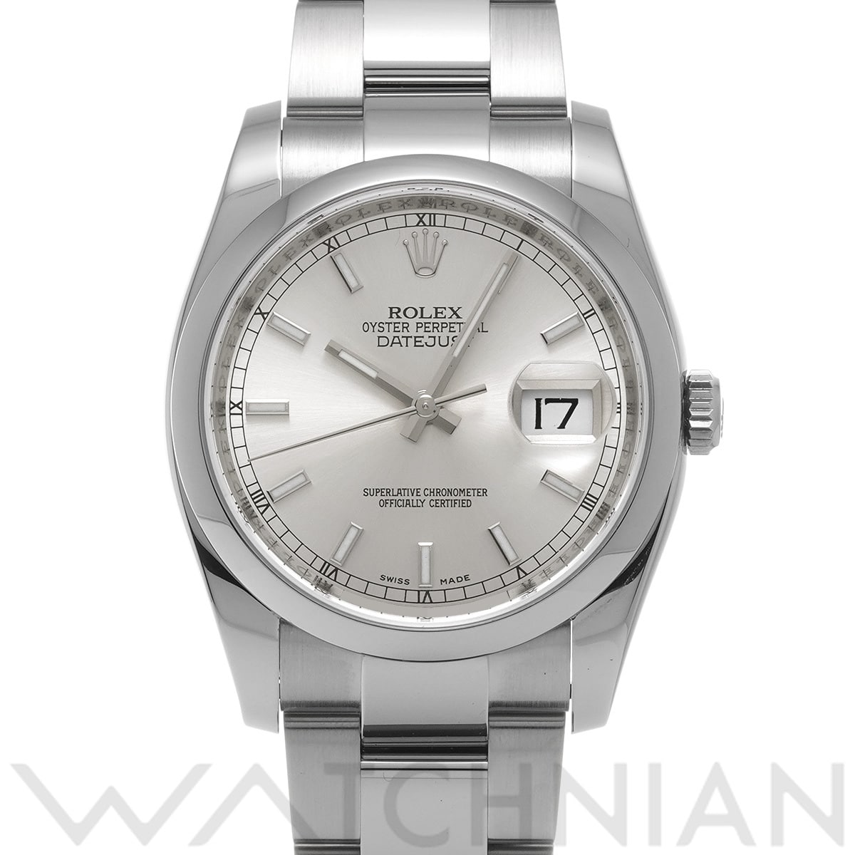 ロレックス デイトジャスト 116200 シルバー メンズ 時計 【中古】【wristwatch】