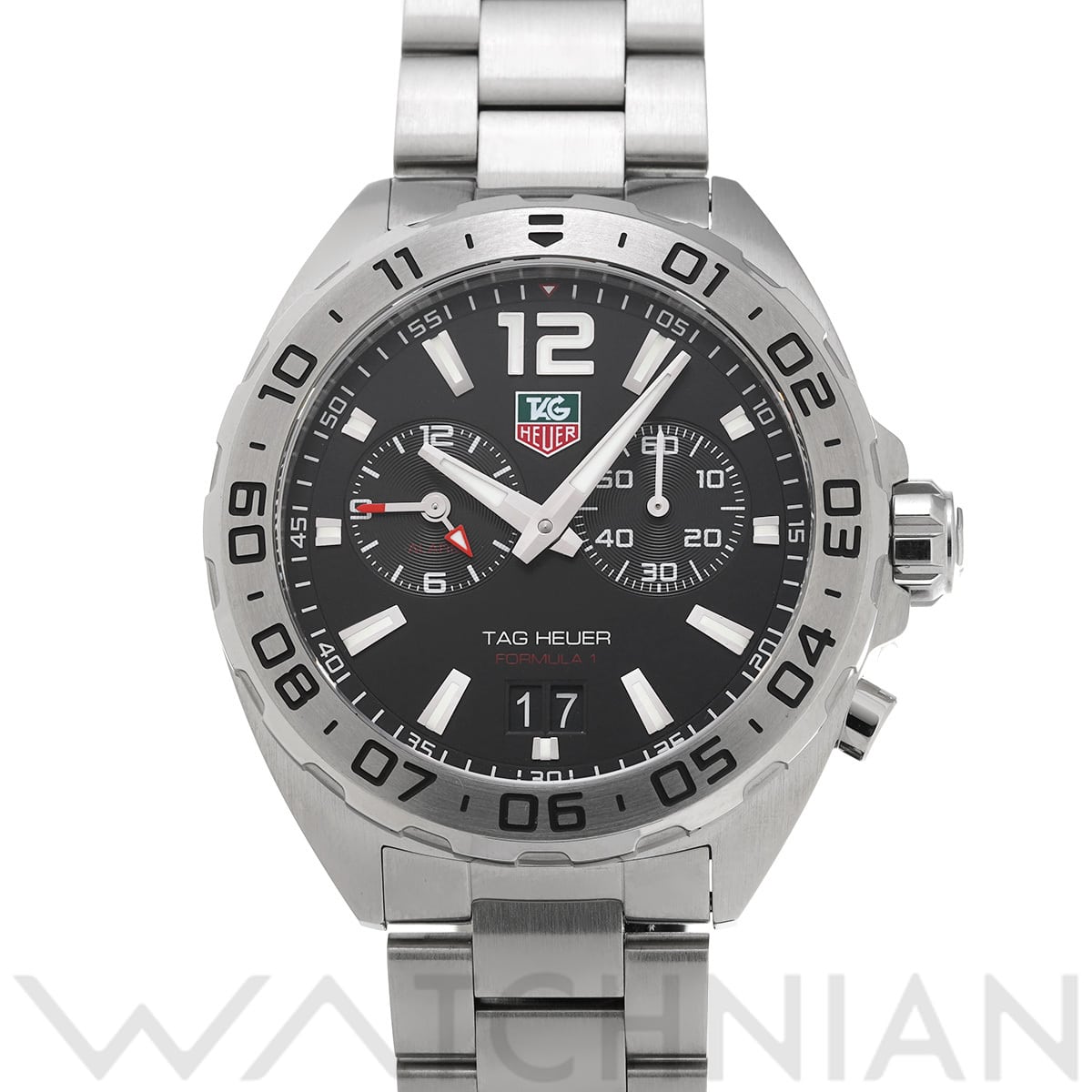 タグ ホイヤー フォーミュラ1 クォーツ WAZ111A.BA0875 ブラック メンズ 時計 【中古】【wristwatch】