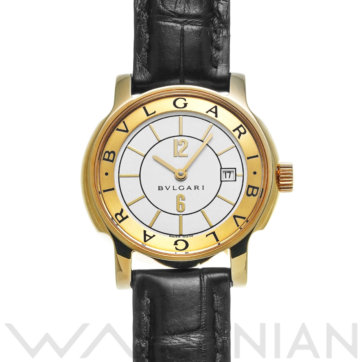 ブルガリ ソロテンポ ST29G ホワイト レディース 時計 【中古】【wristwatch】
