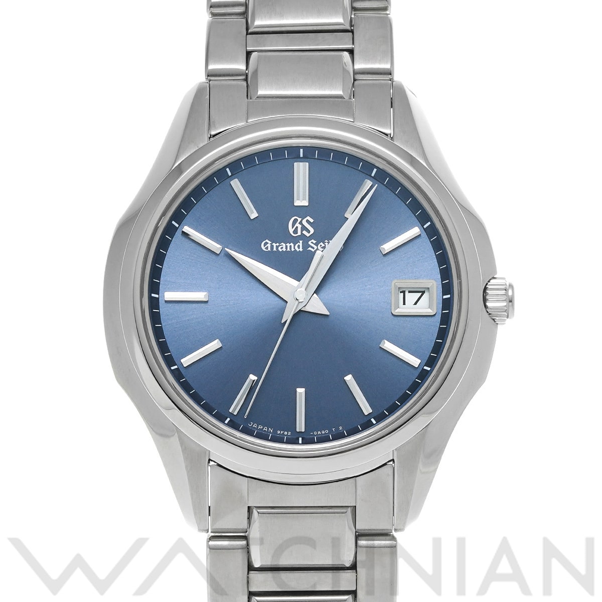 グランドセイコー クォーツ SBGV217 ブルー メンズ 時計 【中古】【wristwatch】