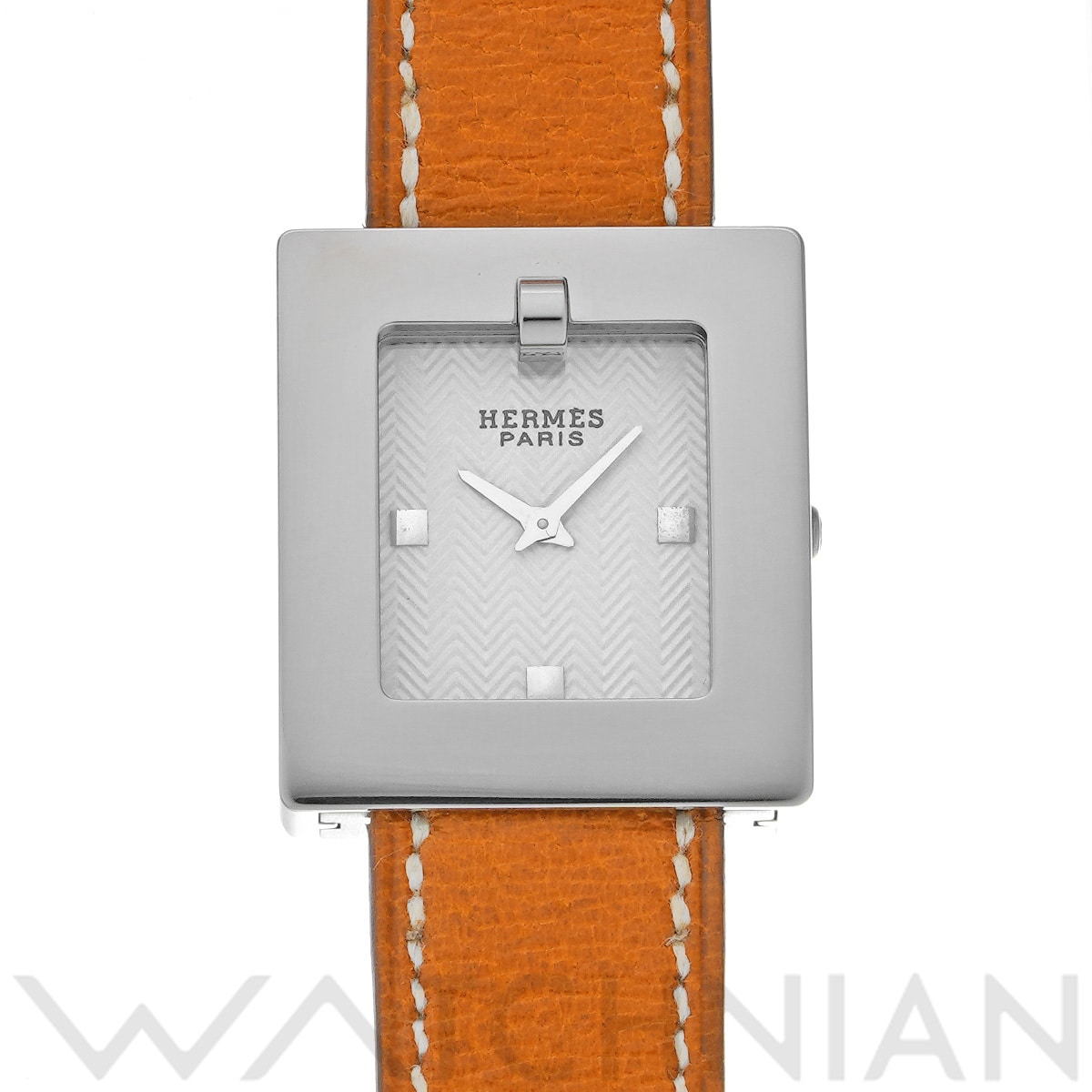 エルメス ベルトウォッチ BE1.210 ホワイト レディース 時計 【中古】【wristwatch】