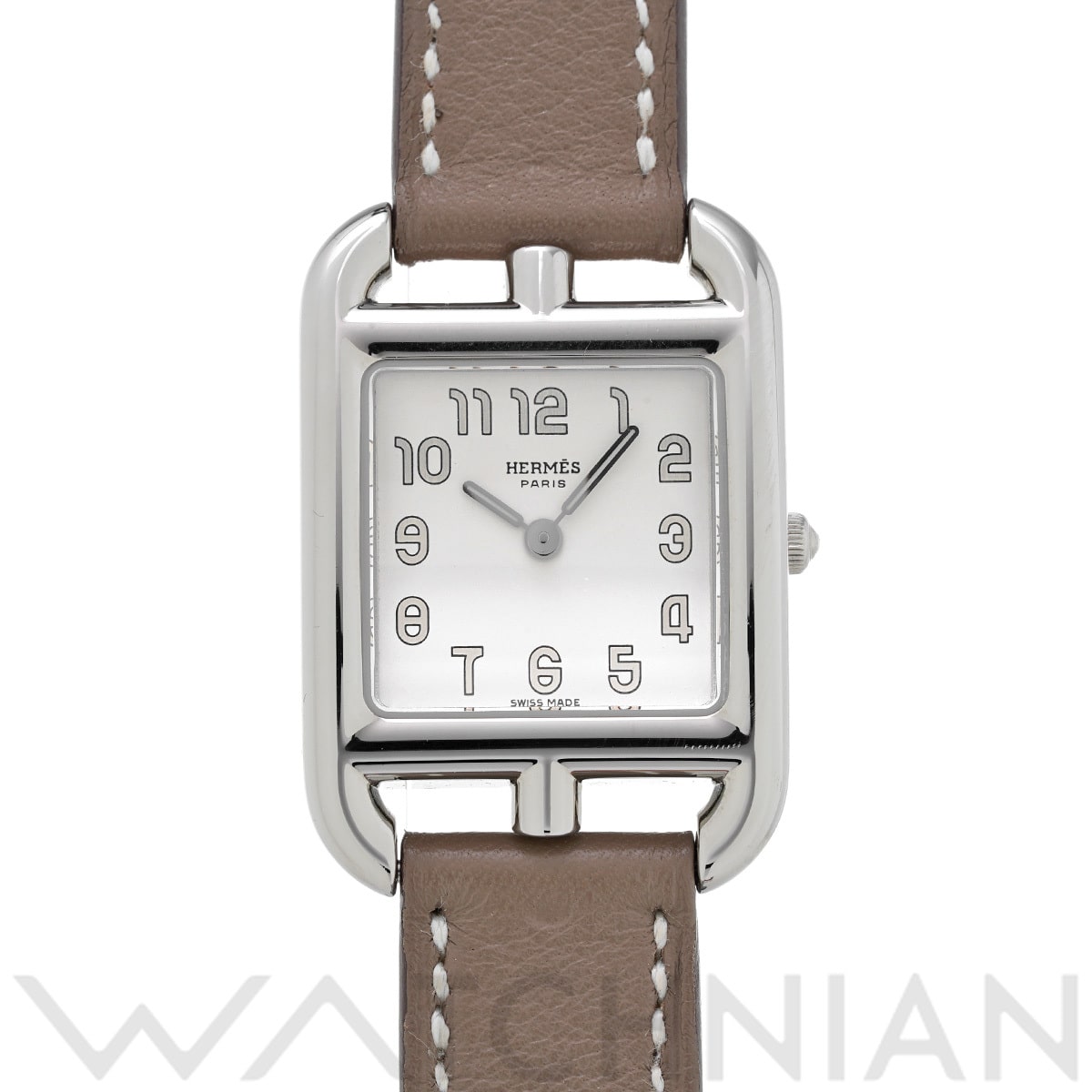 エルメス ケープコッド 027448WW00 シルバー レディース 時計 【中古】【wristwatch】