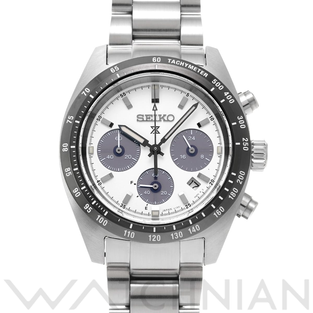 セイコー プロスペックス スピードタイマー SBDL085 ホワイト/ブラック メンズ 時計 【中古】【wristwatch】