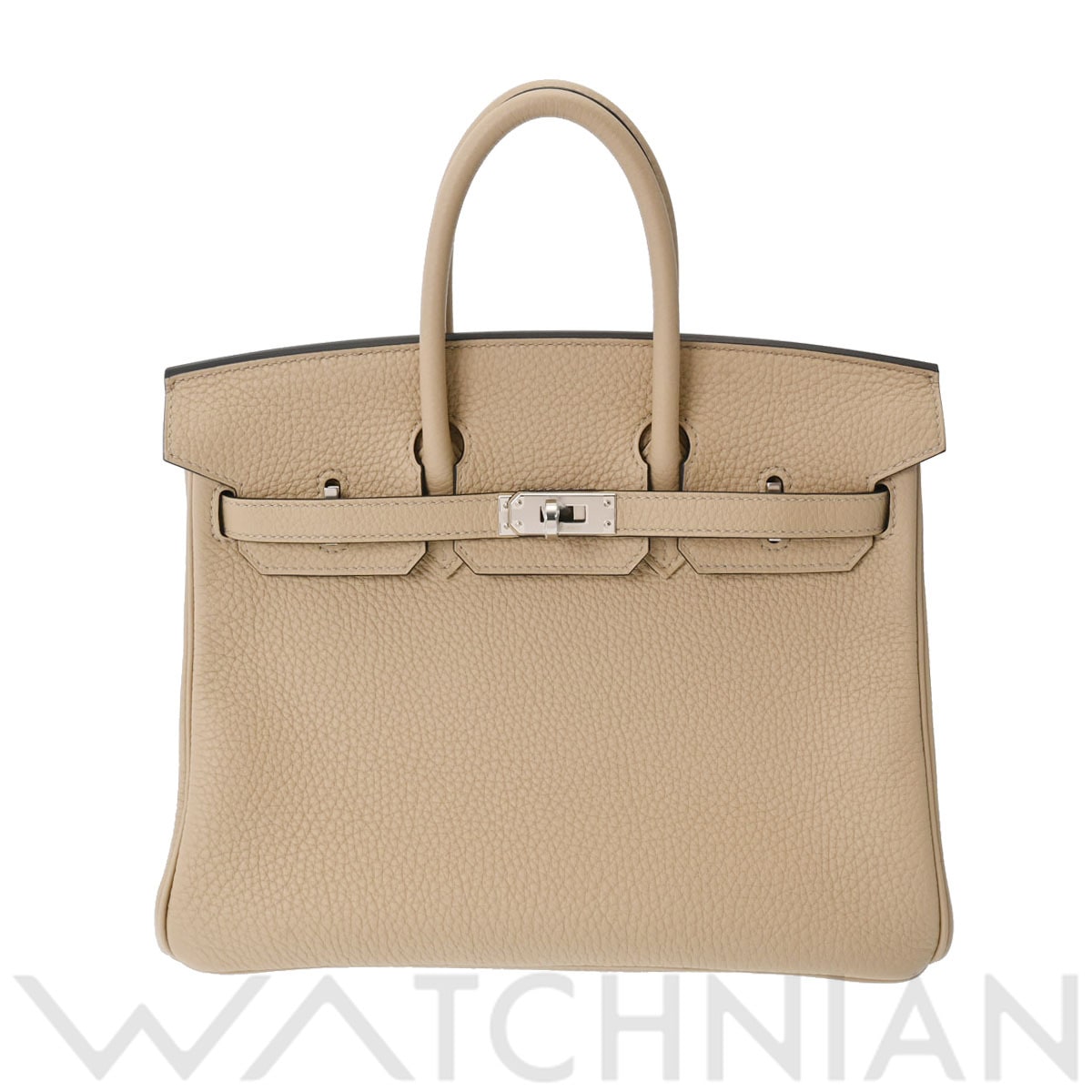 エルメス バーキン 25 ヴェルソ トレンチ/ブーケンビリア/パラジウム金具 トゴ レディース バッグ 【未使用】【bag】