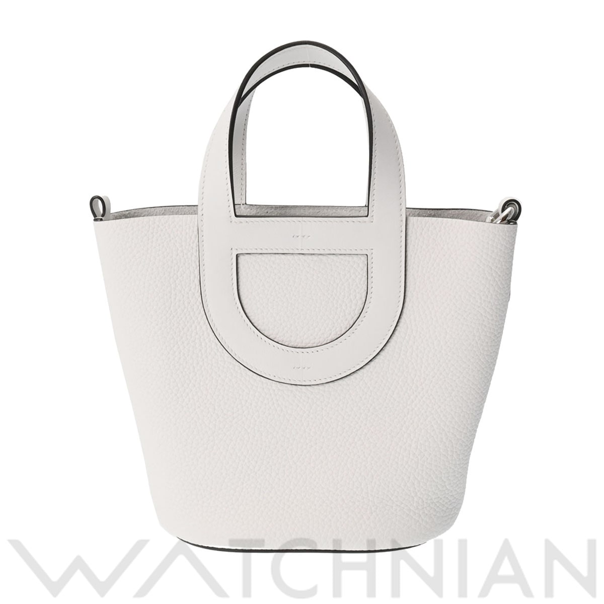 エルメス インザループ 18 ニューホワイト トリヨンクレマンス レディース バッグ 【未使用】【bag】