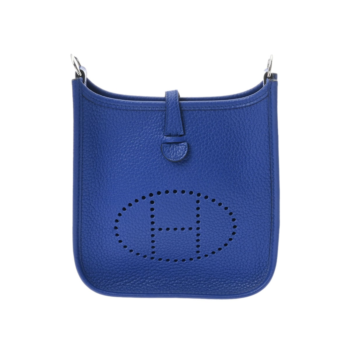 エルメス エヴリン TPM  ブルーエレクトリック/パラジウム金具 トリヨンクレマンス レディース バッグ 【中古】【bag】
