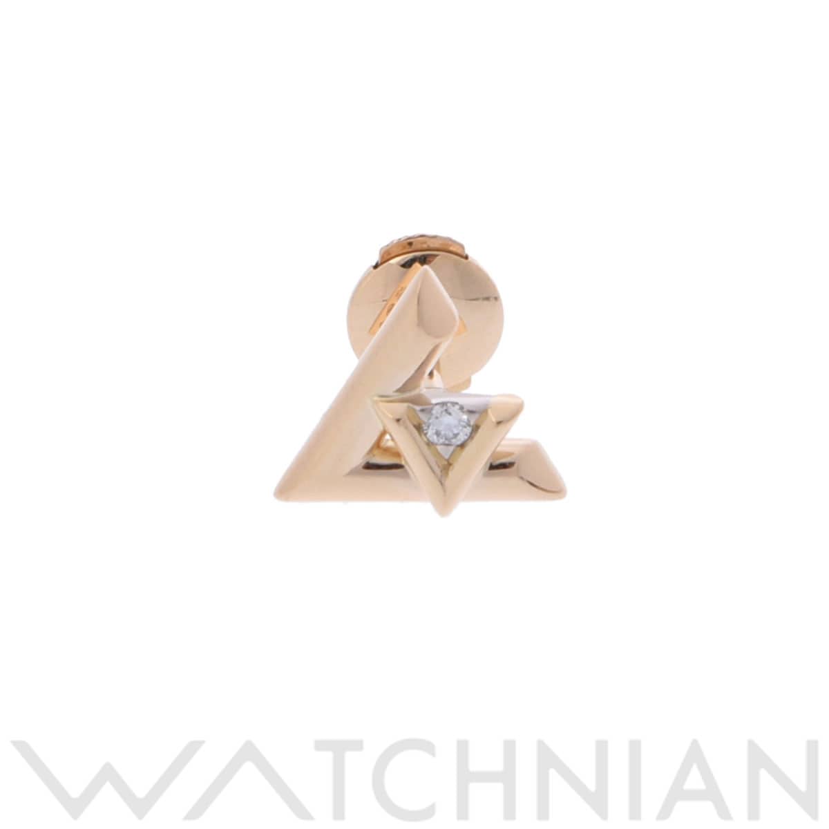 ルイ ヴィトン ヴォルトワン ピアス ゴールド K18イエローゴールド YG レディース ジュエリー 【中古】【jewelry】