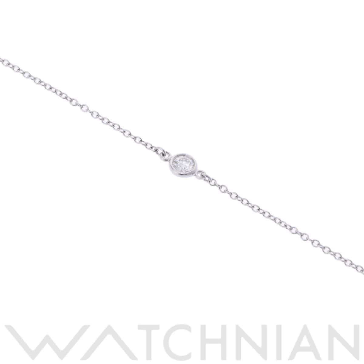 ティファニー バイザヤード ブレスレット シルバー Pt950プラチナ レディース ジュエリー 【中古】【jewelry】