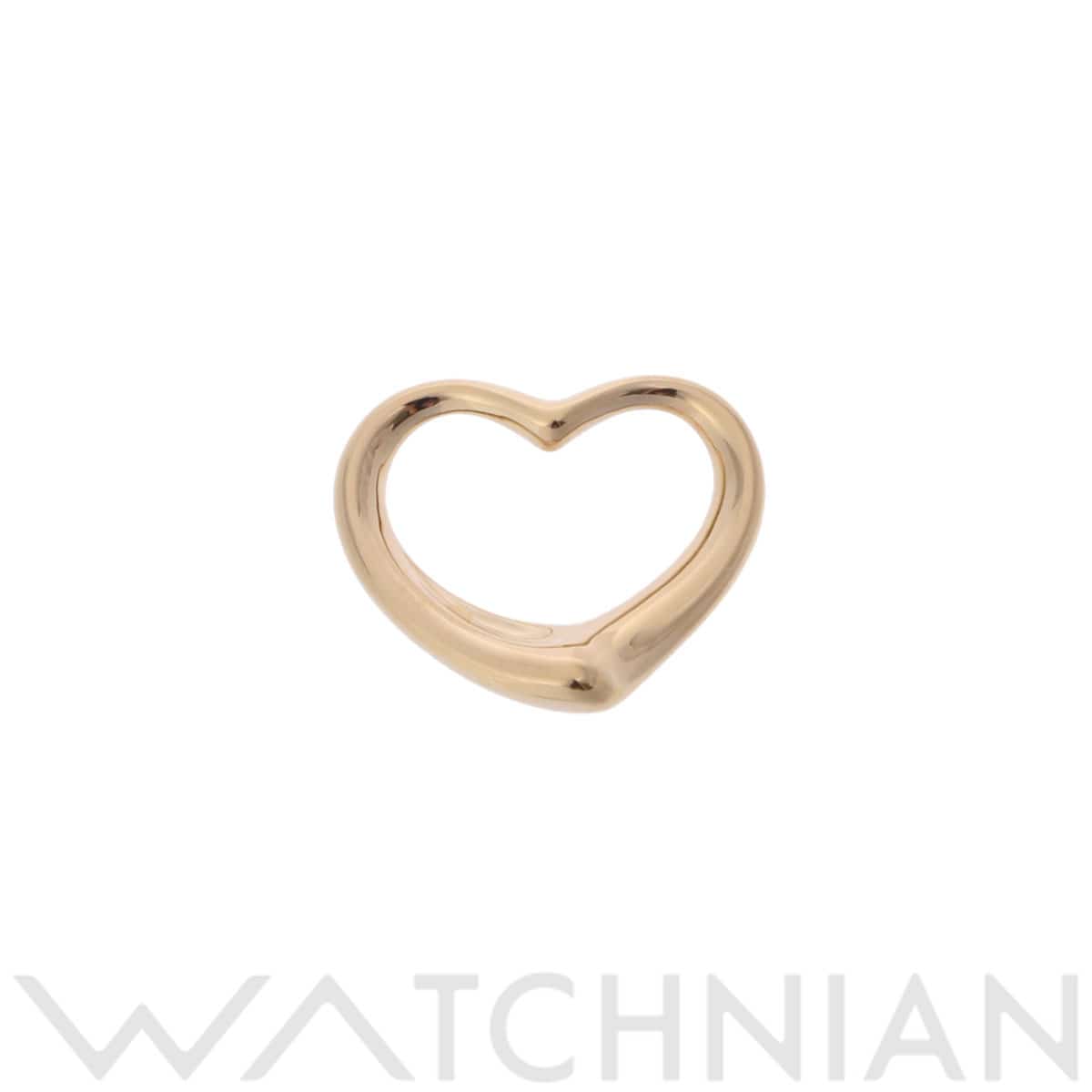 ティファニー オープンハート ペンダントトップ  ゴールド K18イエローゴールド YG レディース ジュエリー 【中古】【jewelry】