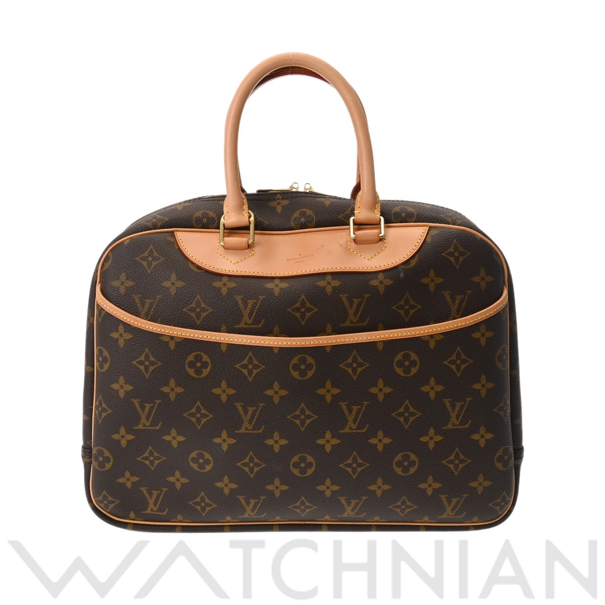 ルイ ヴィトン モノグラム ドーヴィル ブラウン M47270 モノグラムキャンバス レディース バッグ 【中古】【bag】