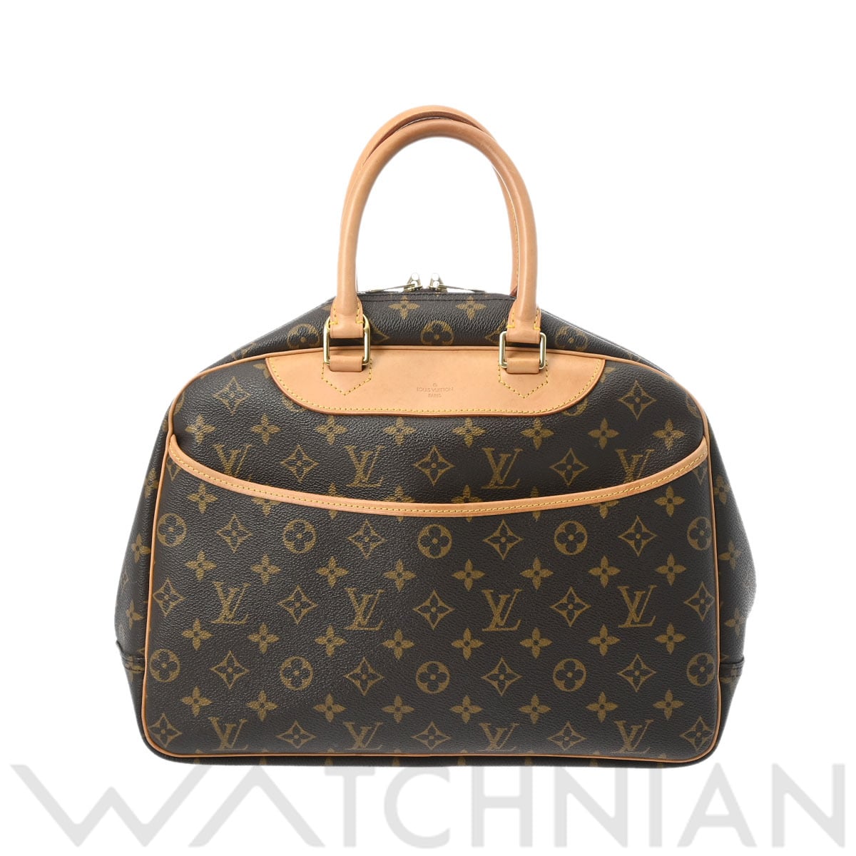 ルイ ヴィトン モノグラム ドーヴィル ブラウン M47270 モノグラムキャンバス レディース バッグ 【中古】【bag】