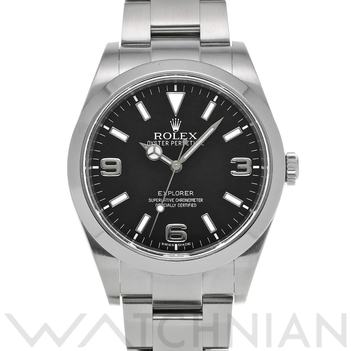 ロレックス エクスプローラー 214270 ブラック メンズ 時計 【中古】【wristwatch】