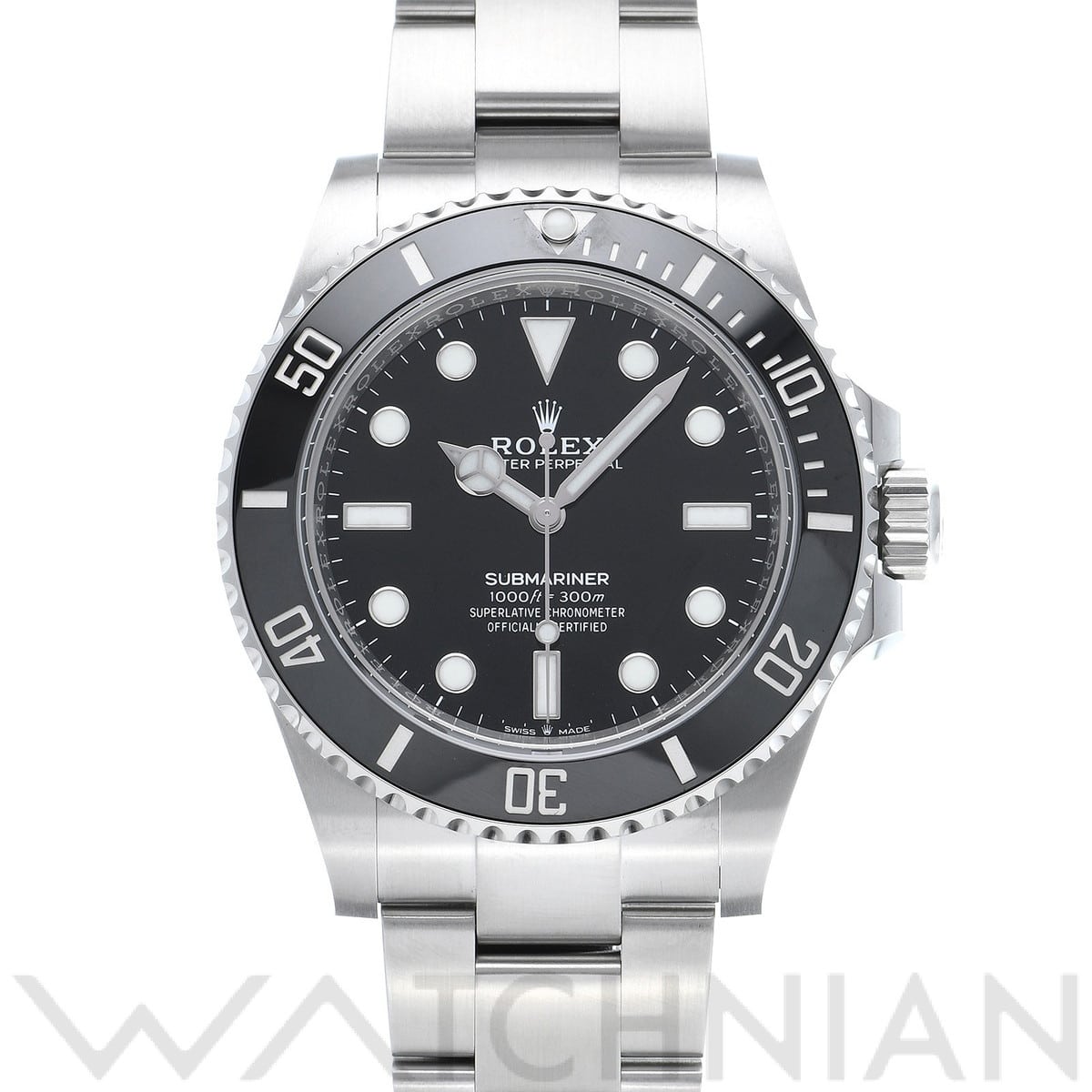 ロレックス サブマリーナ 124060 ブラック メンズ 時計 【中古】【wristwatch】