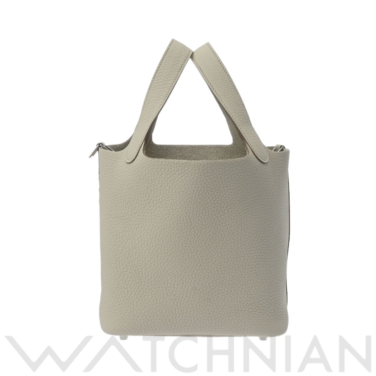 エルメス ピコタンロック PM  ベトン/パラジウム金具 トリヨンクレマンス レディース バッグ 【新品】【bag】