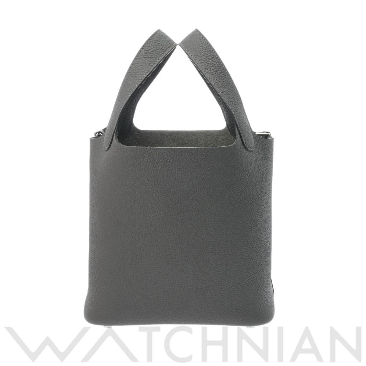 エルメス ピコタンロック PM  グラファイト/パラジウム金具 トリヨンモーリス レディース バッグ 【未使用】【bag】