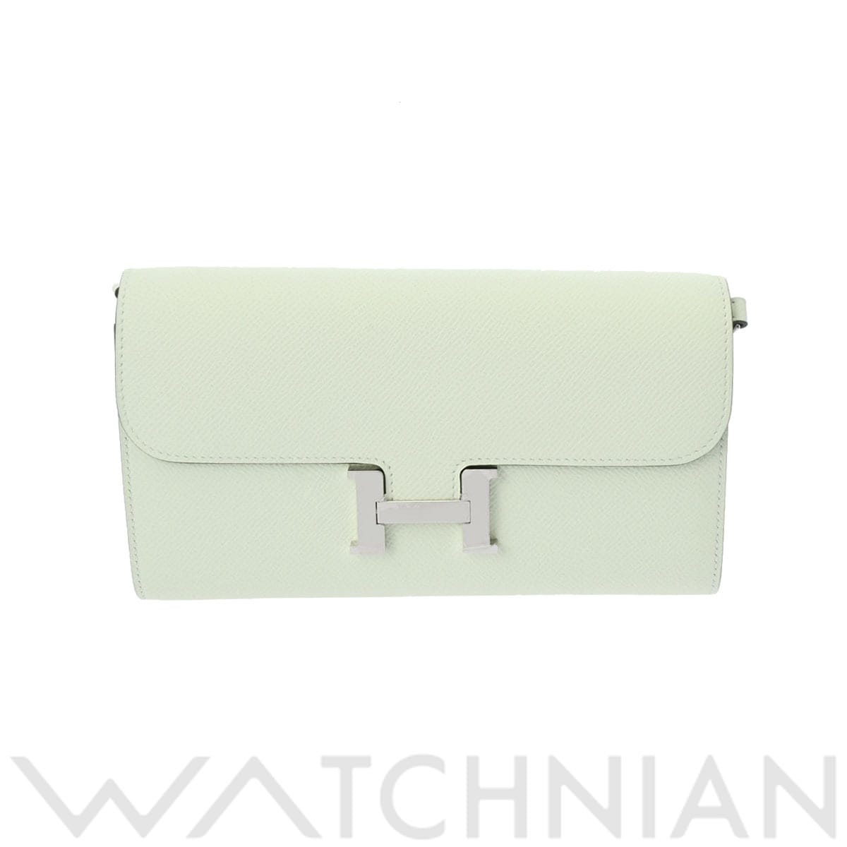エルメス コンスタンスロング トゥーゴー ヴェールフィズ ヴォーエプソン レディース 財布 【未使用】【purse】