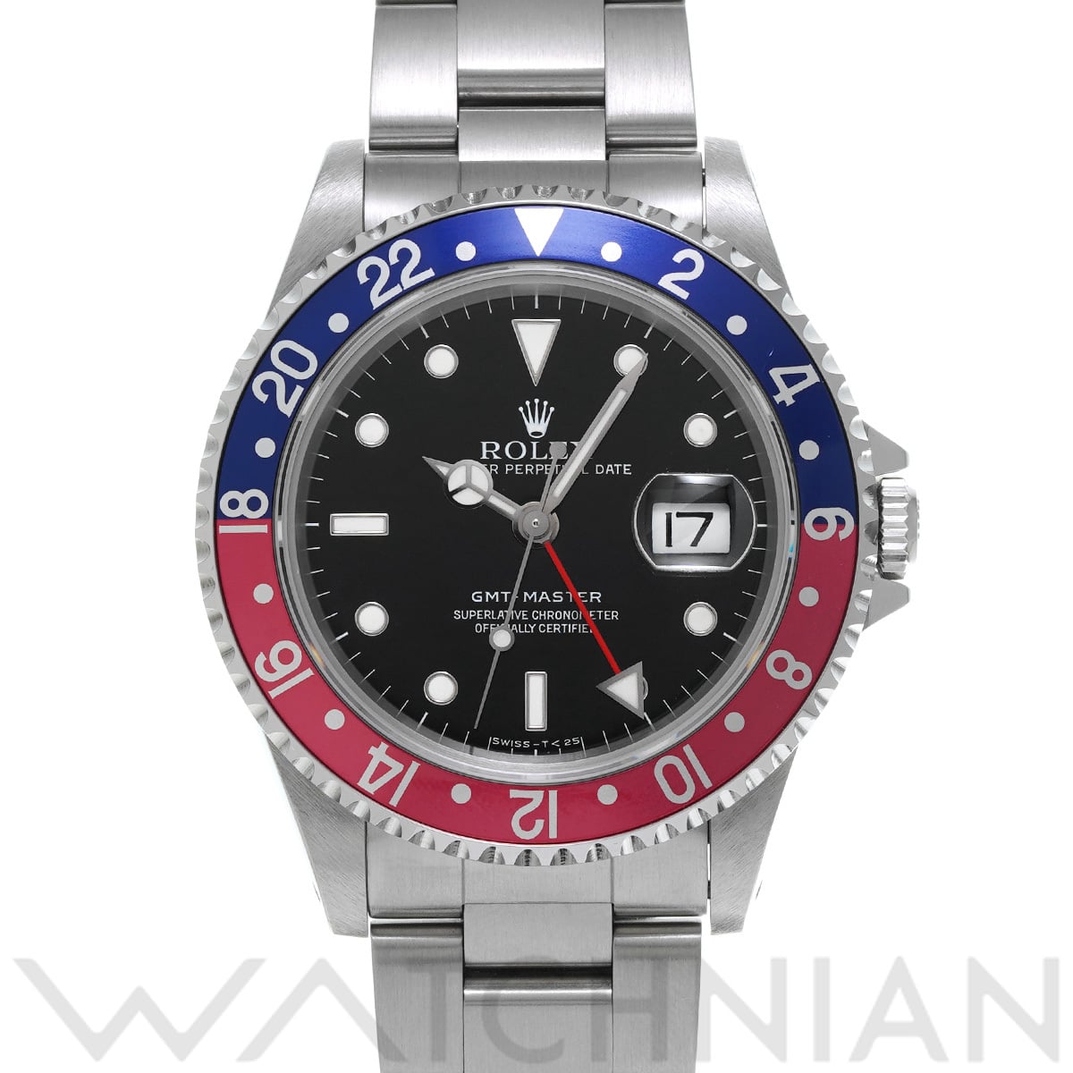 ロレックス GMTマスター 16700 ブラック メンズ 時計 【中古】【wristwatch】