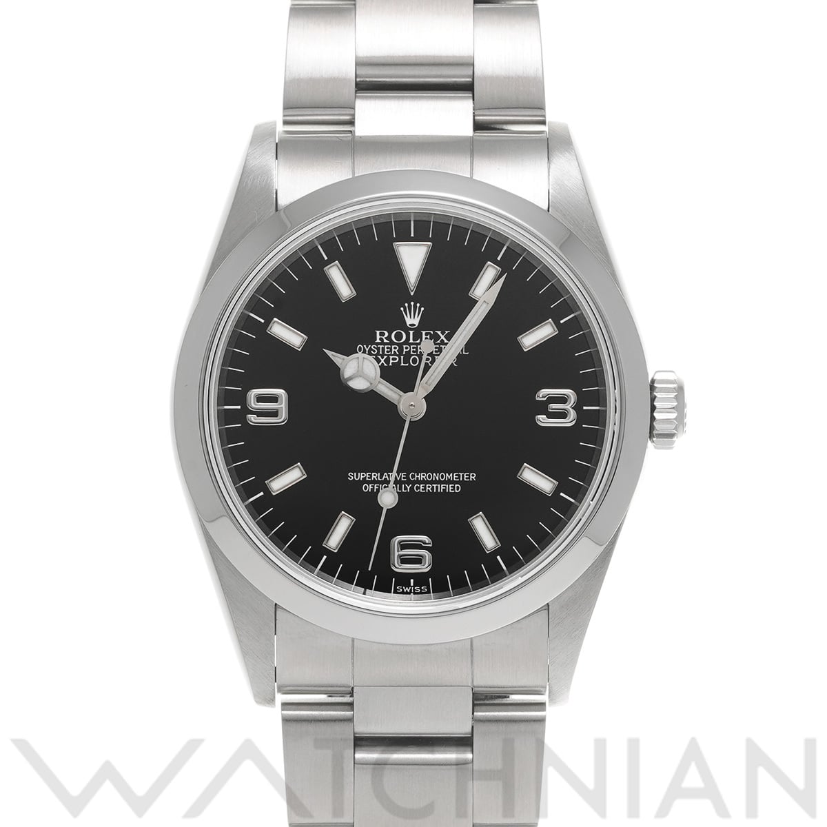 ロレックス エクスプローラー 14270 ブラック メンズ 時計 【中古】【wristwatch】