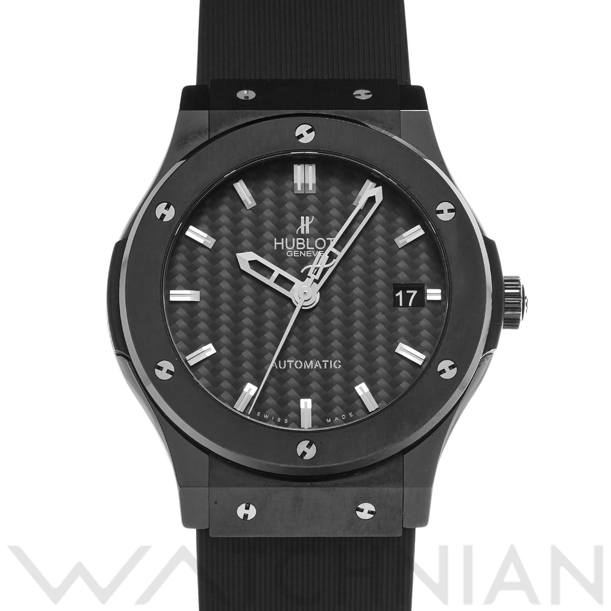 ウブロ クラシックフュージョン ブラックマジック 511.CM.1770.RX ブラックカーボン メンズ 時計 【中古】【wristwatch】
