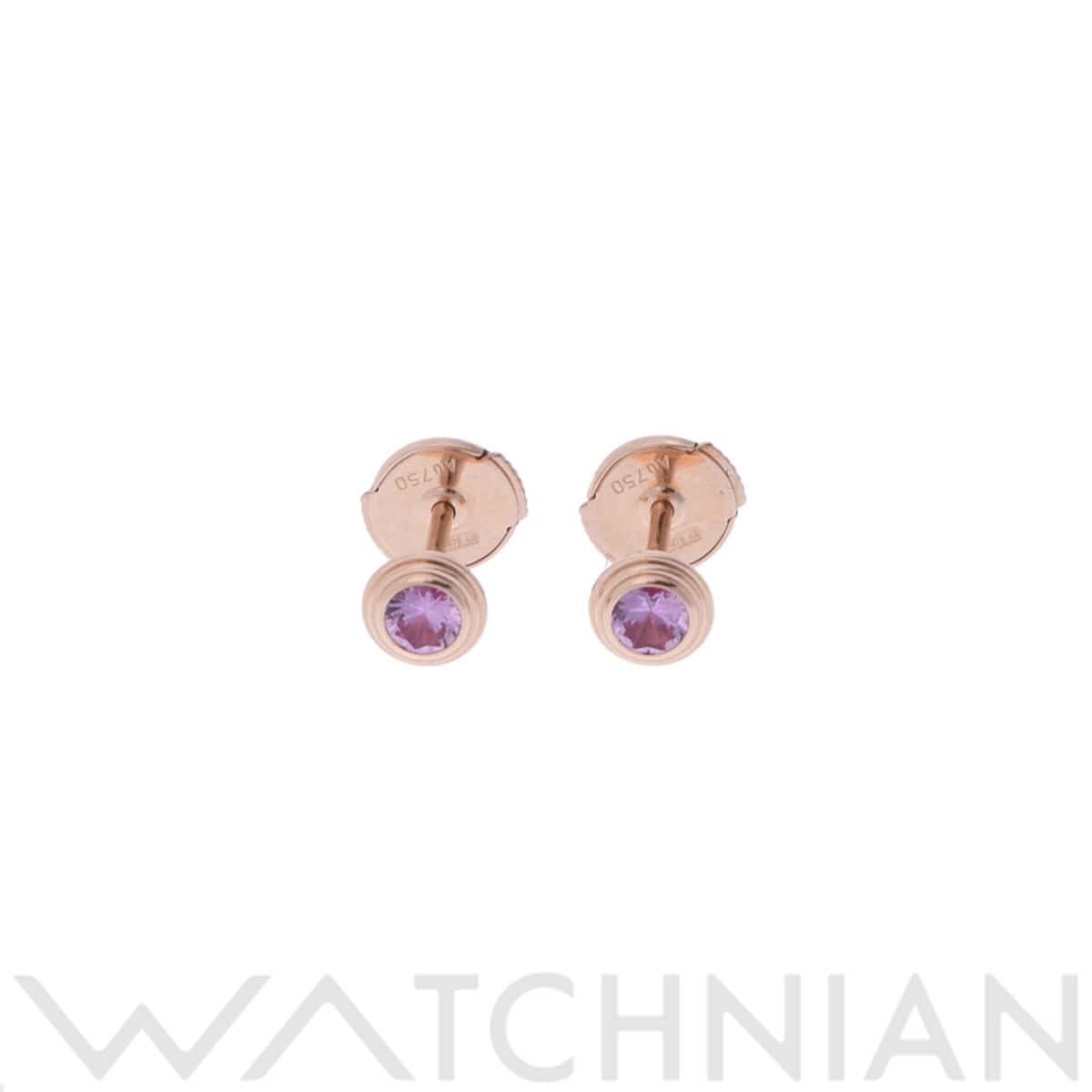 カルティエ ダムールピアス ゴールド K18ピンクゴールド PG レディース ジュエリー 【中古】【jewelry】