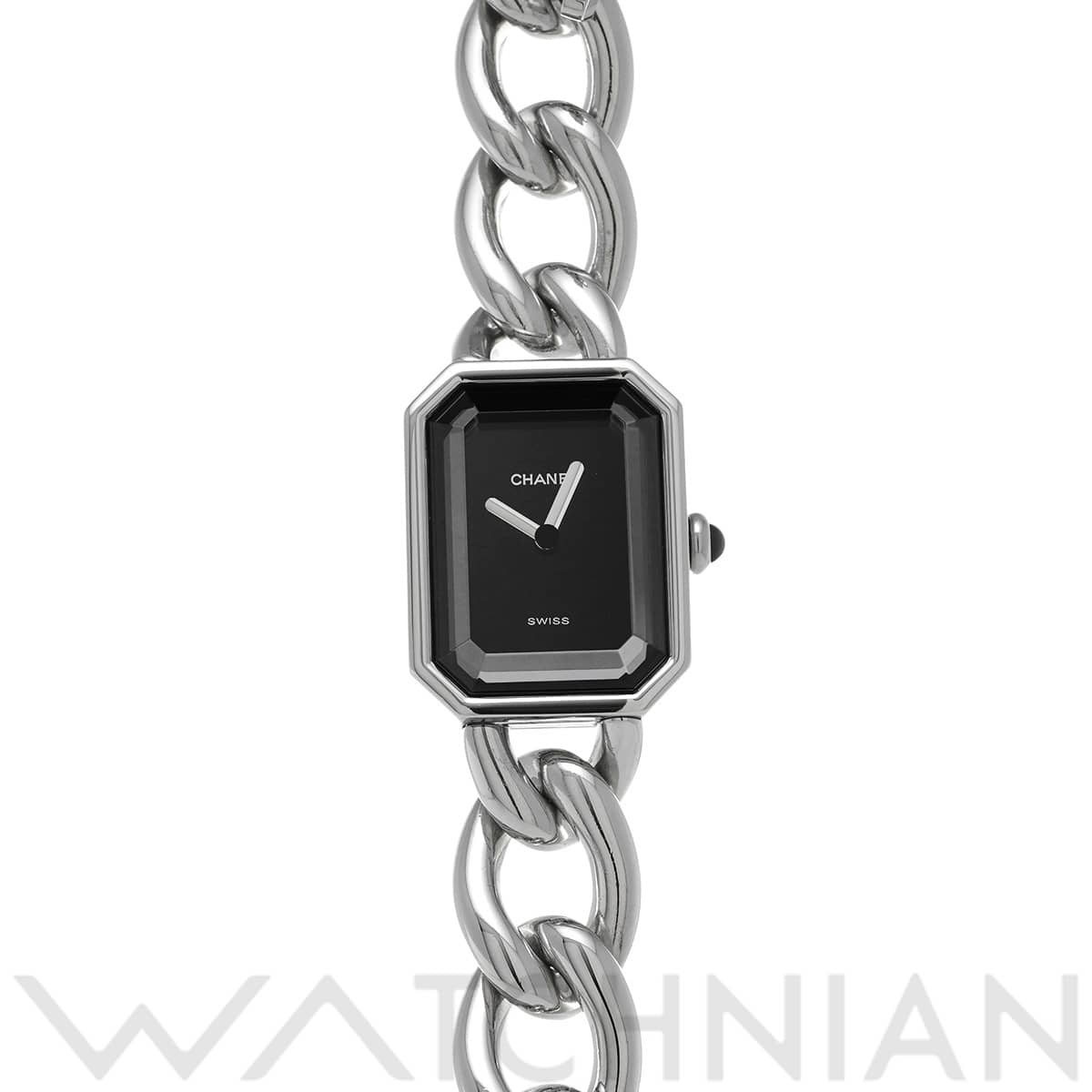シャネル プルミエール XL H0452 ブラック レディース 時計 【中古】【wristwatch】