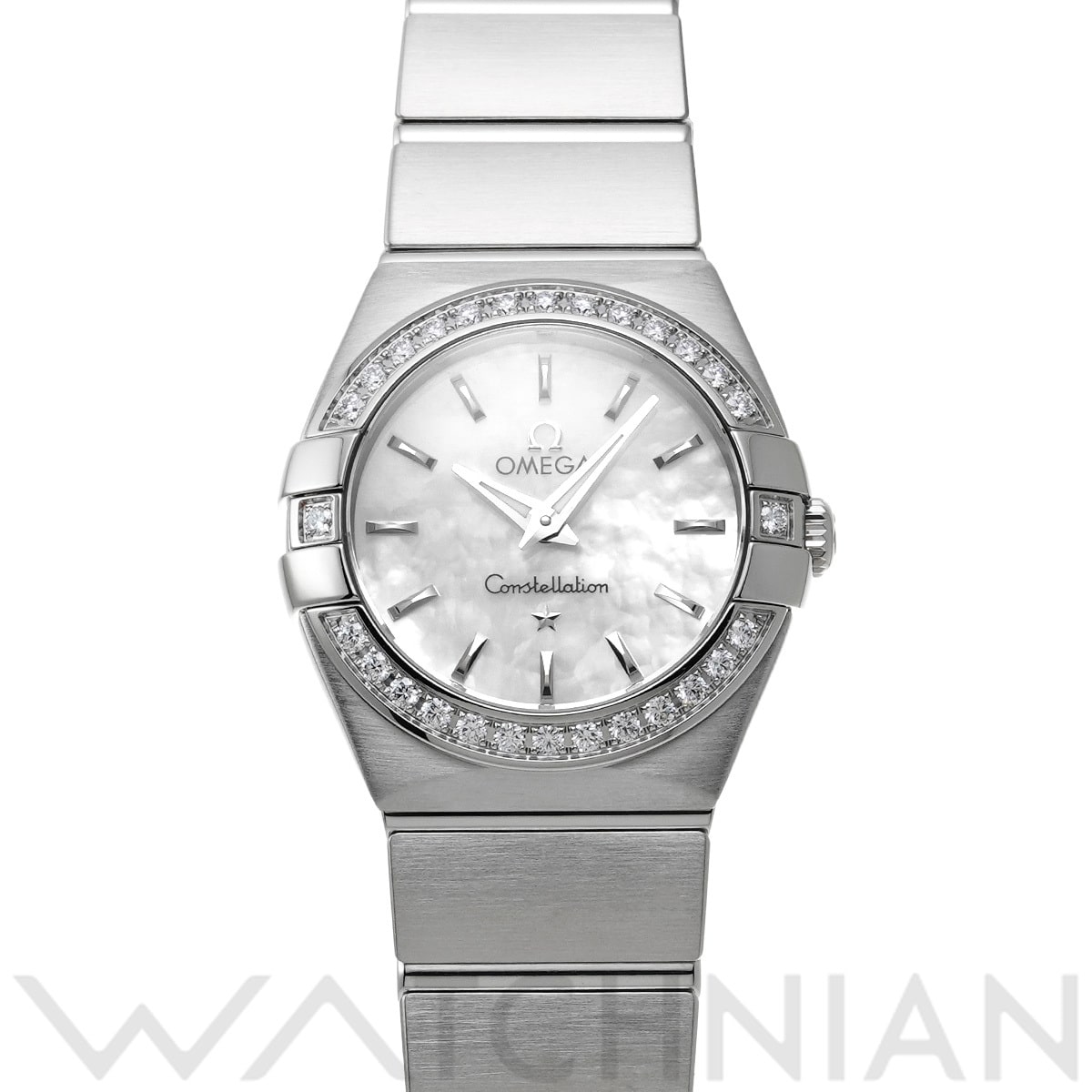 オメガ コンステレーション クォーツ 123.15.24.60.05.001 ホワイトシェル レディース 時計 【新品】【wristwatch】