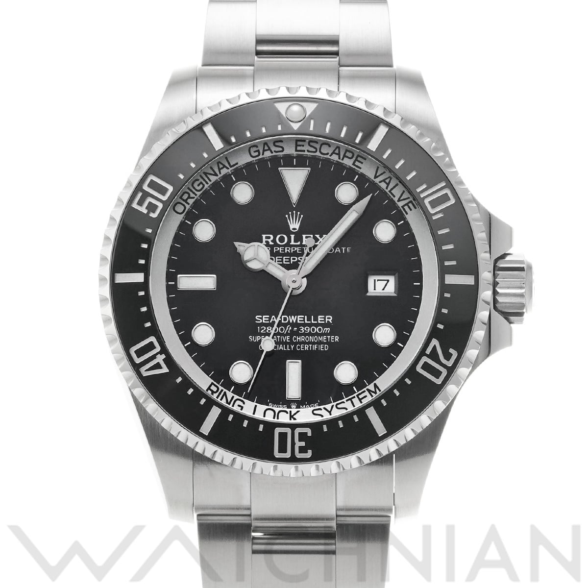 ロレックス シードゥエラー ディープシー 126660 ブラック メンズ 時計 【中古】【wristwatch】