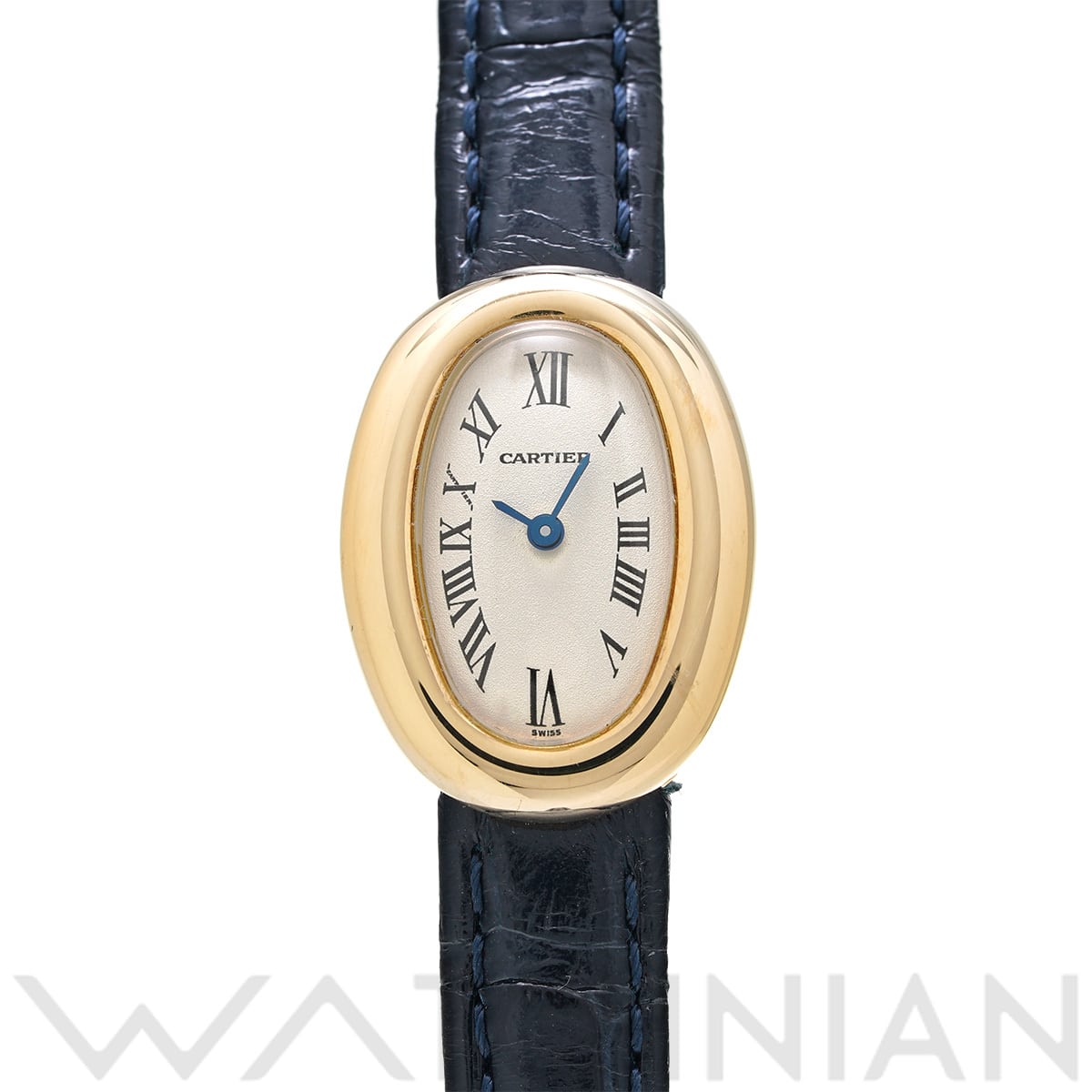 カルティエ ミニベニュワール W1510956 ホワイト レディース 時計 【中古】【wristwatch】