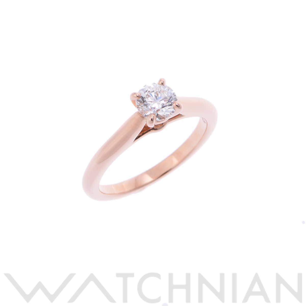 カルティエ ソリテールリング #45 ゴールド CRN4743345 K18ピンクゴールド PG レディース ジュエリー 【中古】【jewelry】