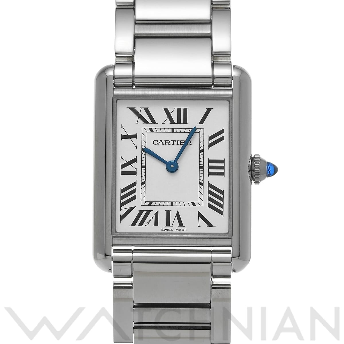 カルティエ タンク マスト LM WSTA0052 シルバー メンズ 時計 【中古】【wristwatch】