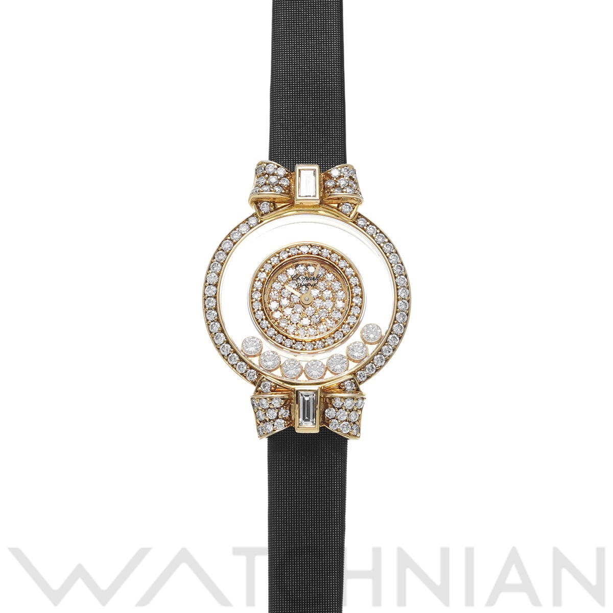 ショパール ハッピーダイヤモンド 20/5020 ダイヤモンド レディース 時計 【中古】【wristwatch】