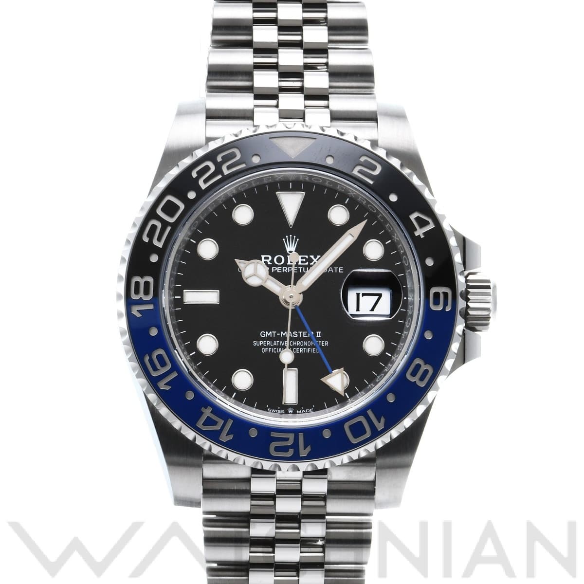 ロレックス GMTマスターII 126710BLNR ブラック メンズ 時計 【新品】【wristwatch】