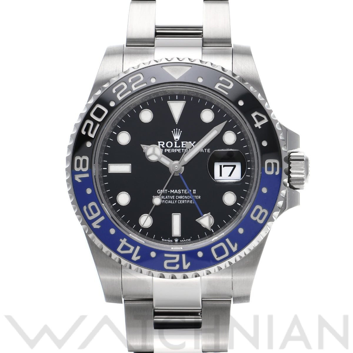 ロレックス GMTマスターII 126710BLNR ブラック メンズ 時計 【新品】【wristwatch】