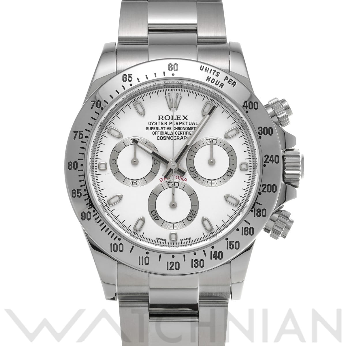 ロレックス コスモグラフ デイトナ 116520 ホワイト メンズ 時計 【中古】【wristwatch】