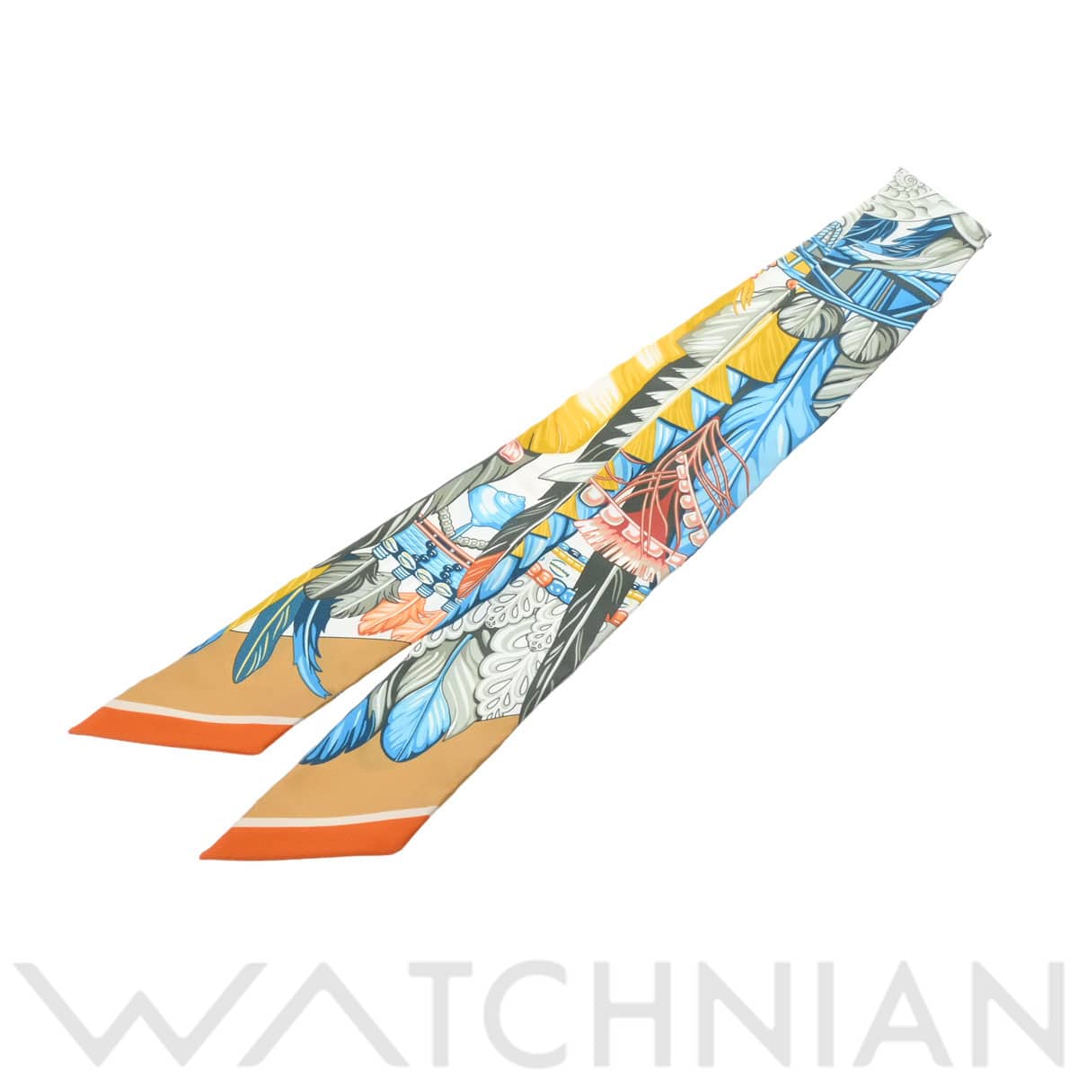 エルメス ツイリー DANSE PACIFIQUE マルチカラー 063572S シルク100％ レディース 【新品】【other】