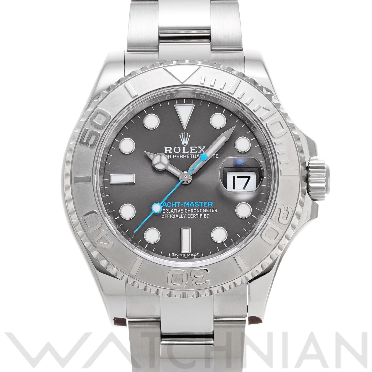 ロレックス ヨットマスター 40 116622 ダークロジウム メンズ 時計 【中古】【wristwatch】