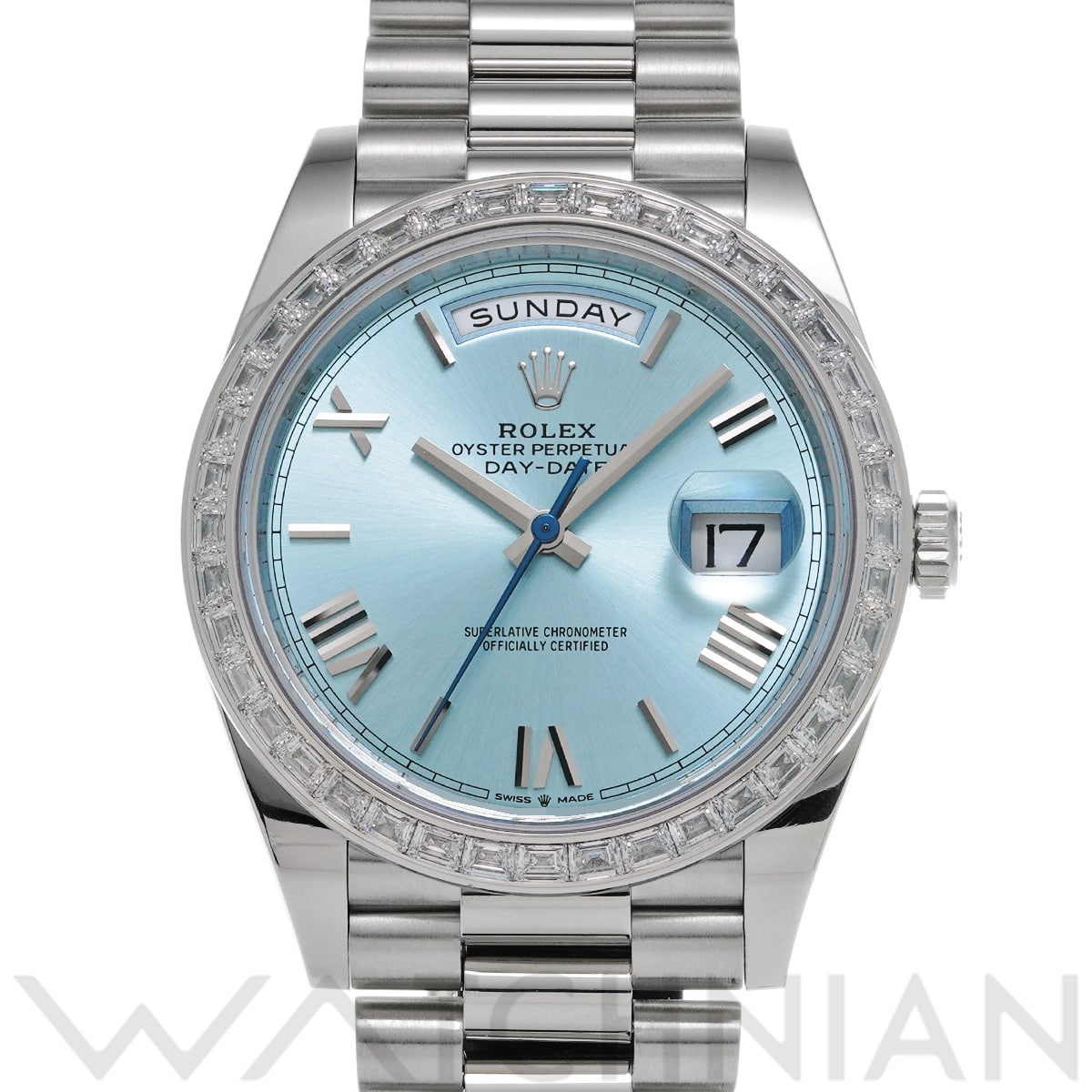 ロレックス デイデイト 40 228396TBR アイスブルー メンズ 時計 【中古】【wristwatch】