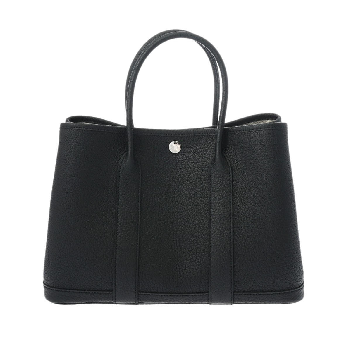 エルメス ガーデンパーティ TPM  ブラック/パラジウム金具 ネゴンダ レディース バッグ 【未使用】【bag】