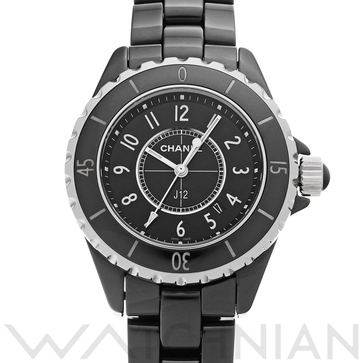 シャネル J12 33MM H0682 ブラック レディース 時計 【中古】【wristwatch】