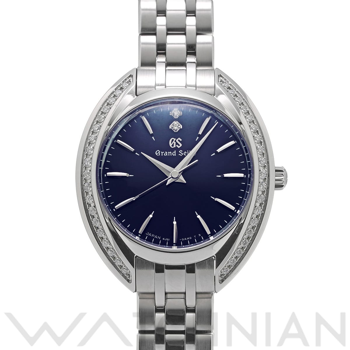 グランドセイコー エレガンス コレクション STGF345 パープル/ダイヤモンド レディース 時計 【中古】【wristwatch】