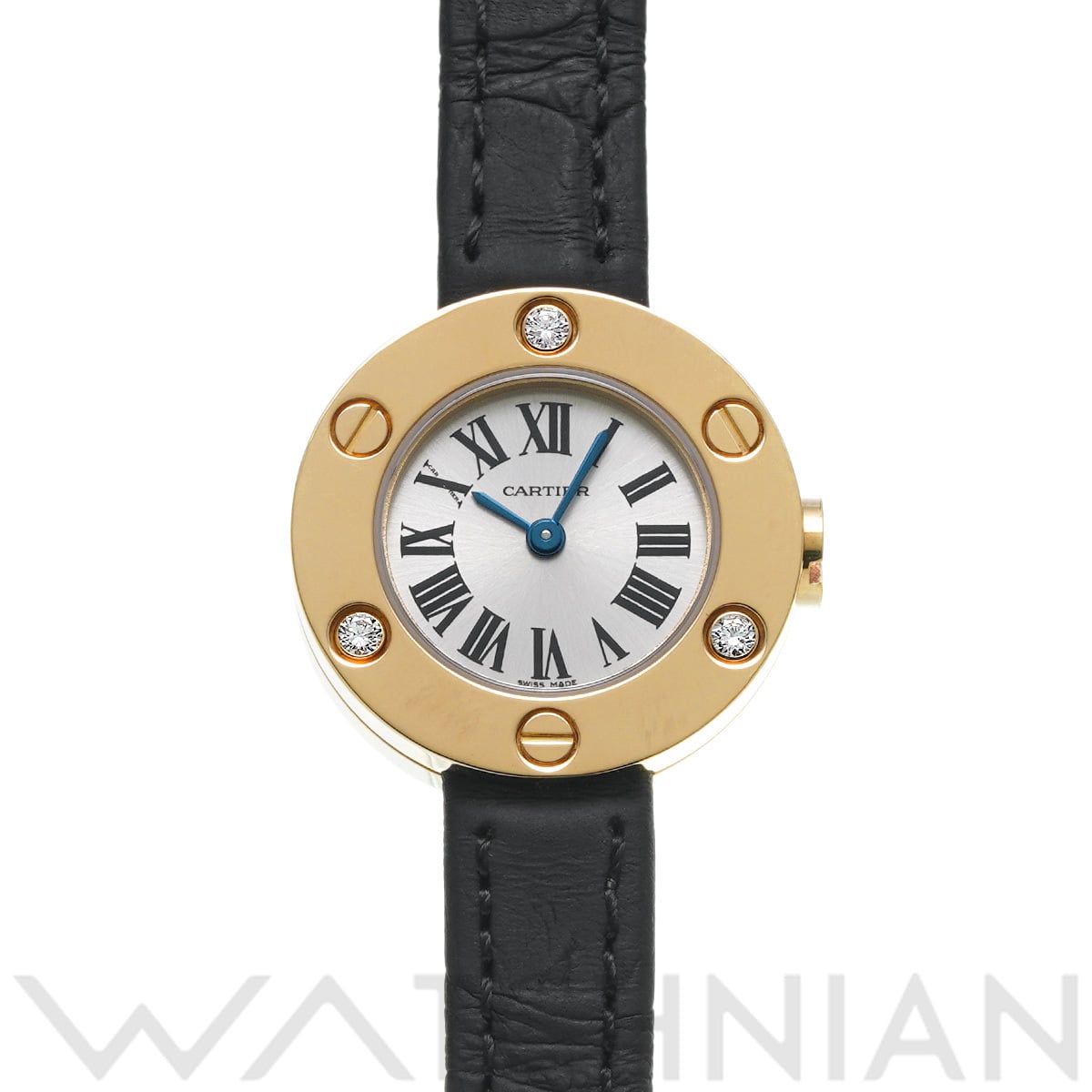 カルティエ ラブウォッチ WE800731 シルバー レディース 時計 【中古】【wristwatch】