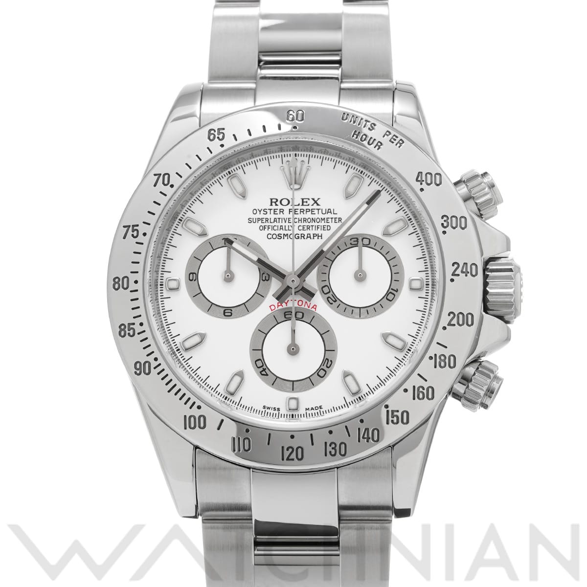 ロレックス コスモグラフ デイトナ 116520 ホワイト メンズ 時計 【中古】【wristwatch】