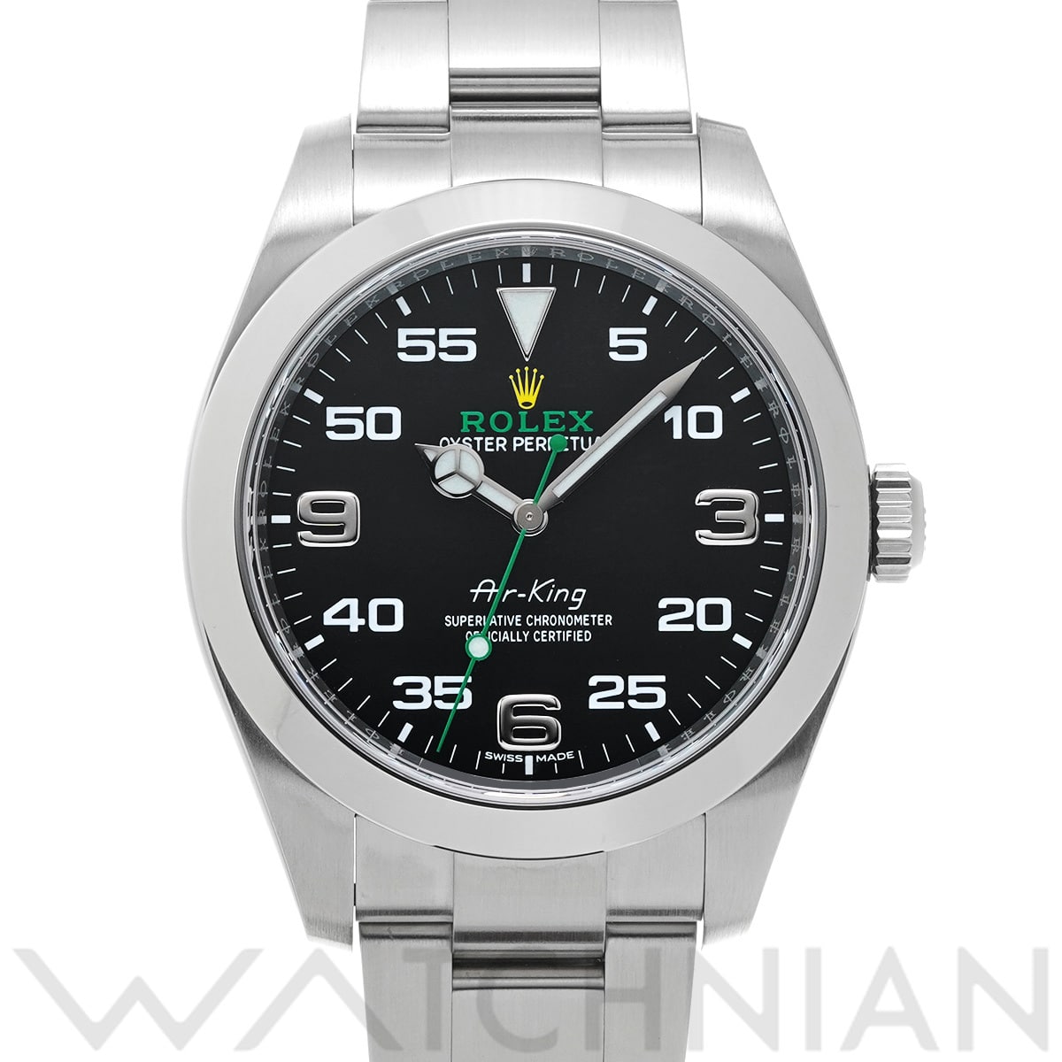 ロレックス エアキング 116900 ブラック メンズ 時計 【中古】【wristwatch】