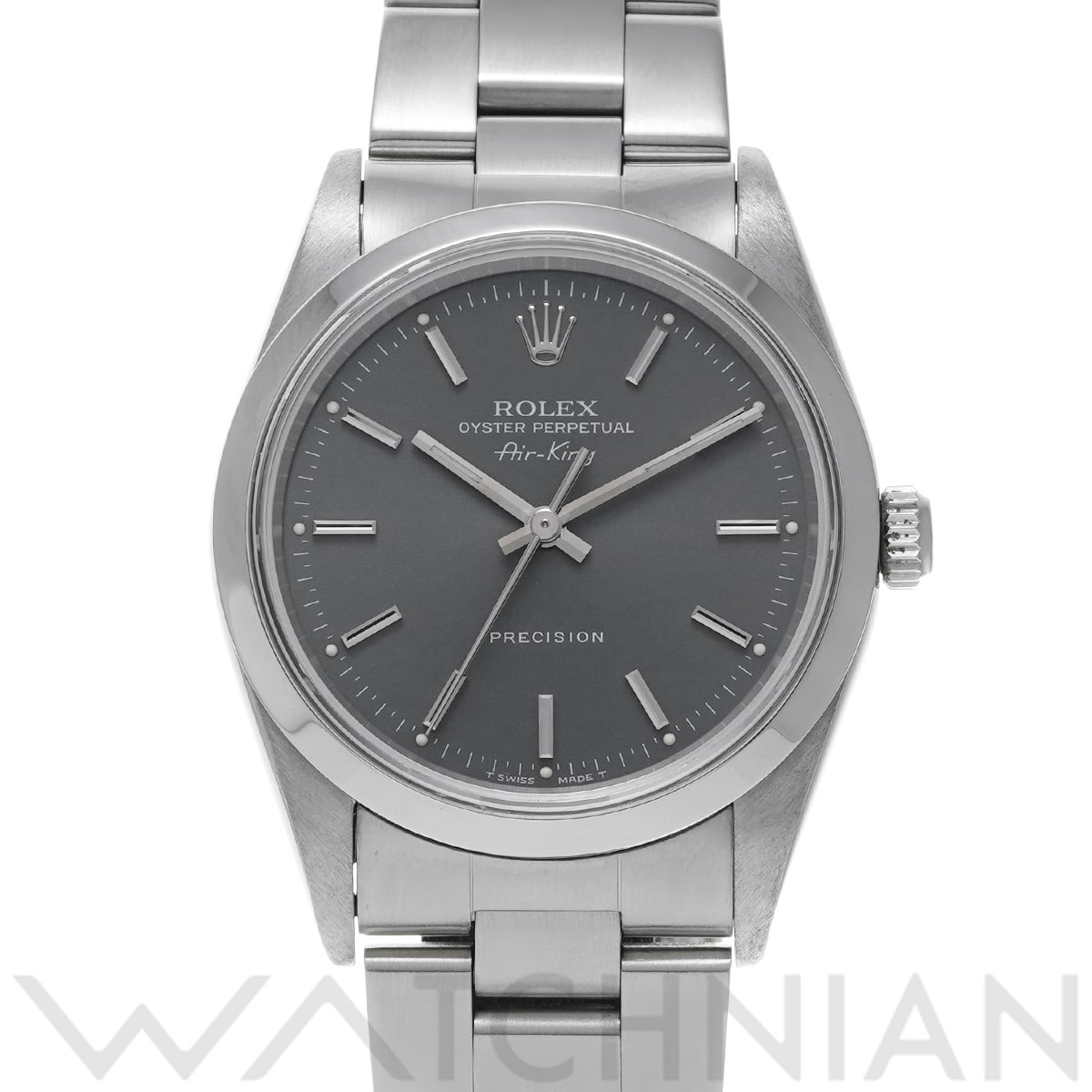 ロレックス エアキング 14000 グレー メンズ 時計 【中古】【wristwatch】