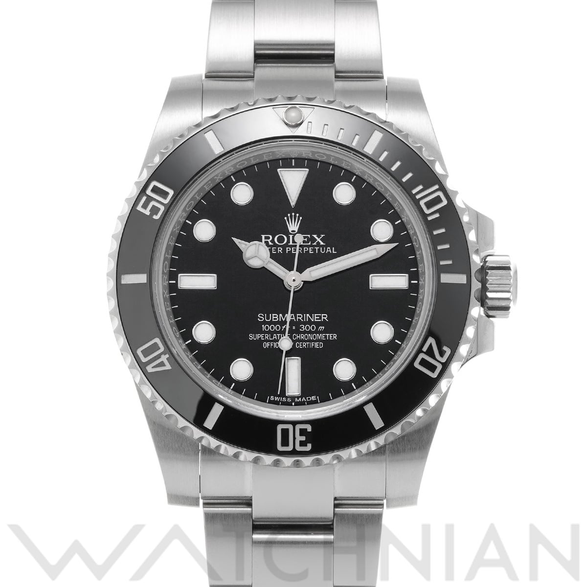 ロレックス サブマリーナ 114060 ブラック メンズ 時計 【中古】【wristwatch】