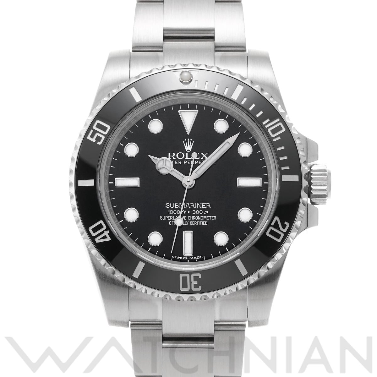 ロレックス サブマリーナ 114060 ブラック メンズ 時計 【中古】【wristwatch】